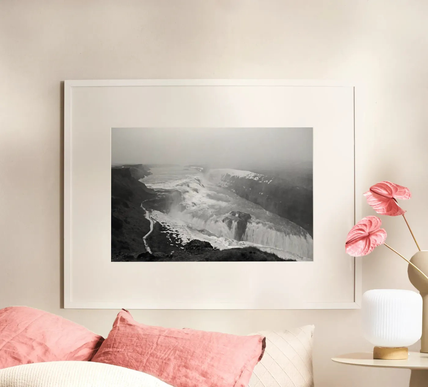 Gullfoss poster by Nur Mut