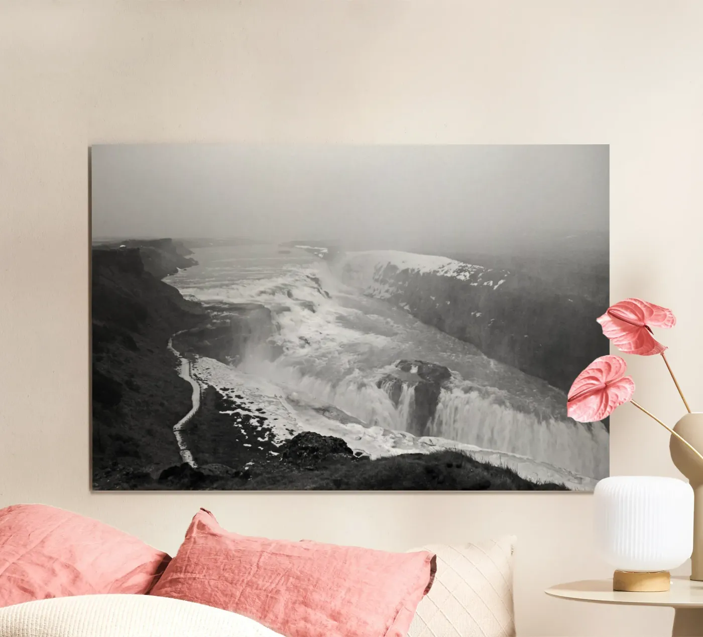 Gullfoss poster by Nur Mut