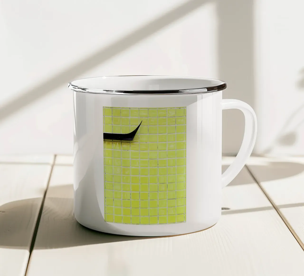 EKIN tazza in smalto da Ballack Art House