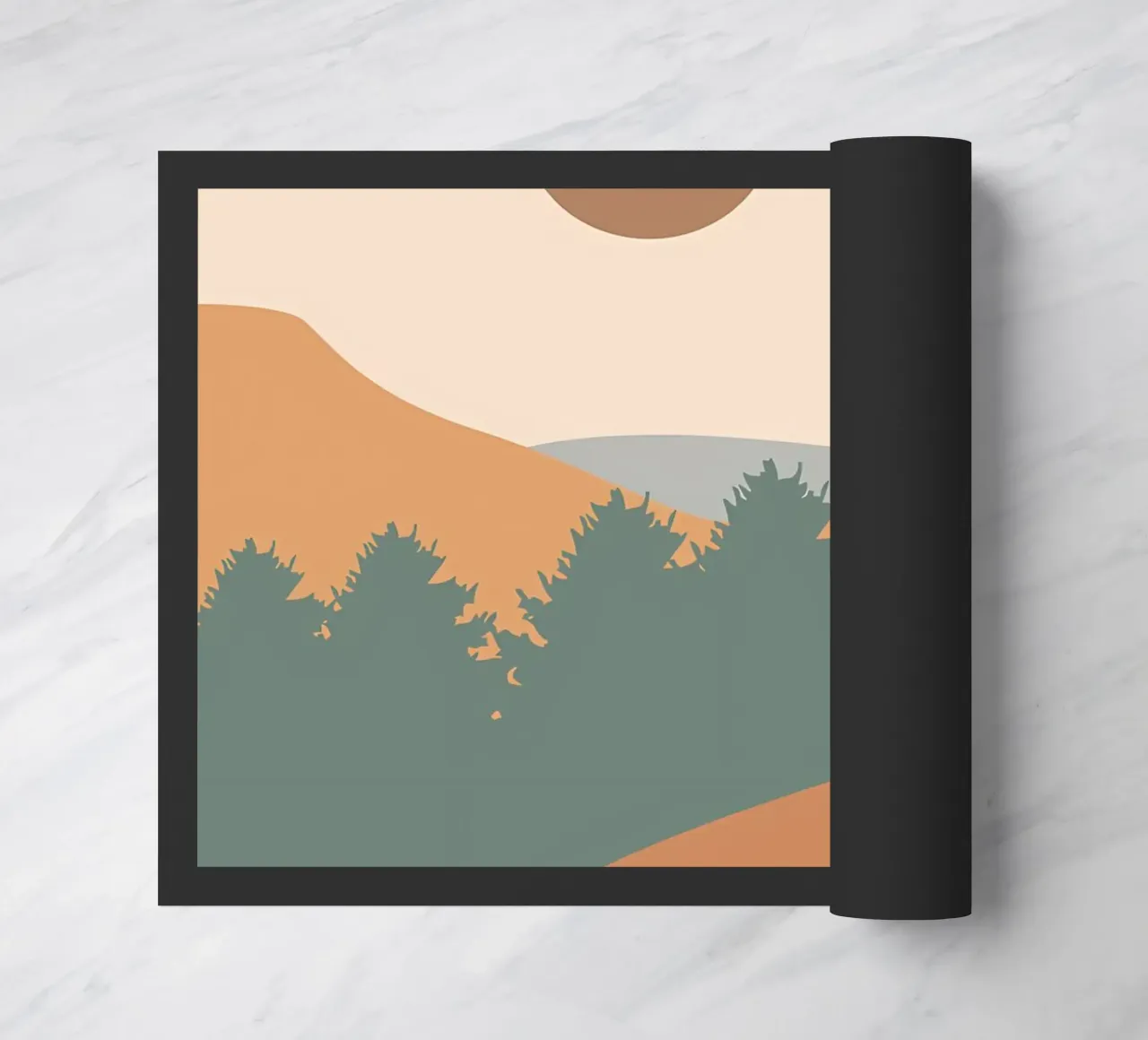 Poster minimalista zerbino da Charles A Boudreau