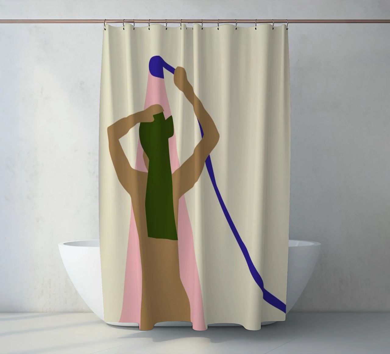Shower Duschvorhang von Helena Ravenne