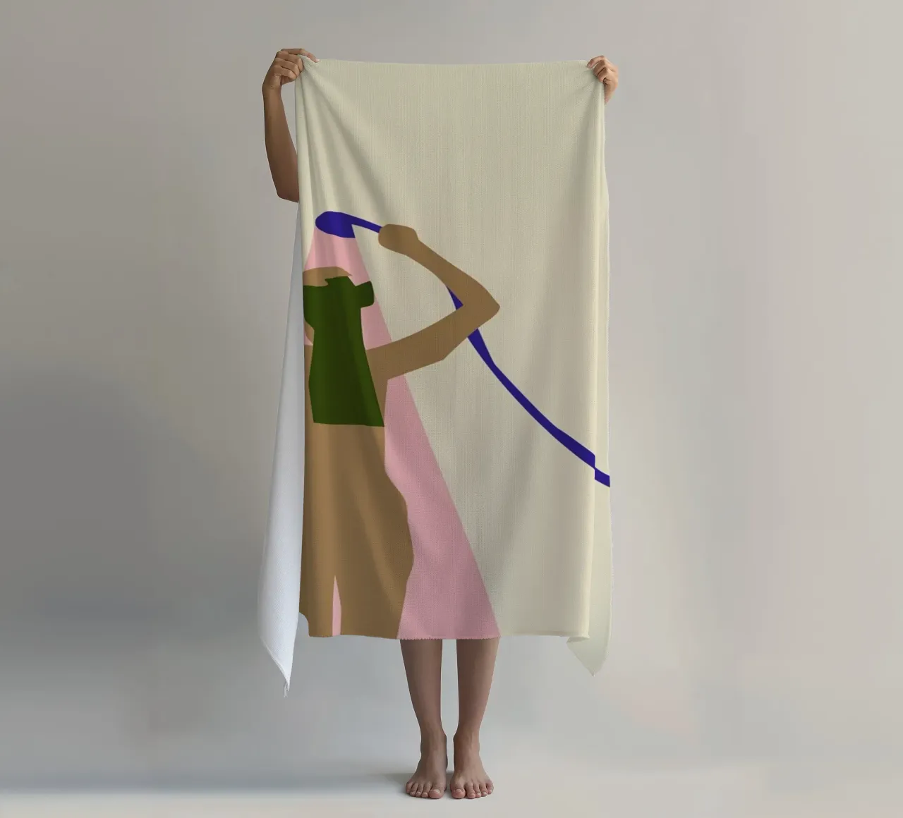 Shower telo mare da Helena Ravenne