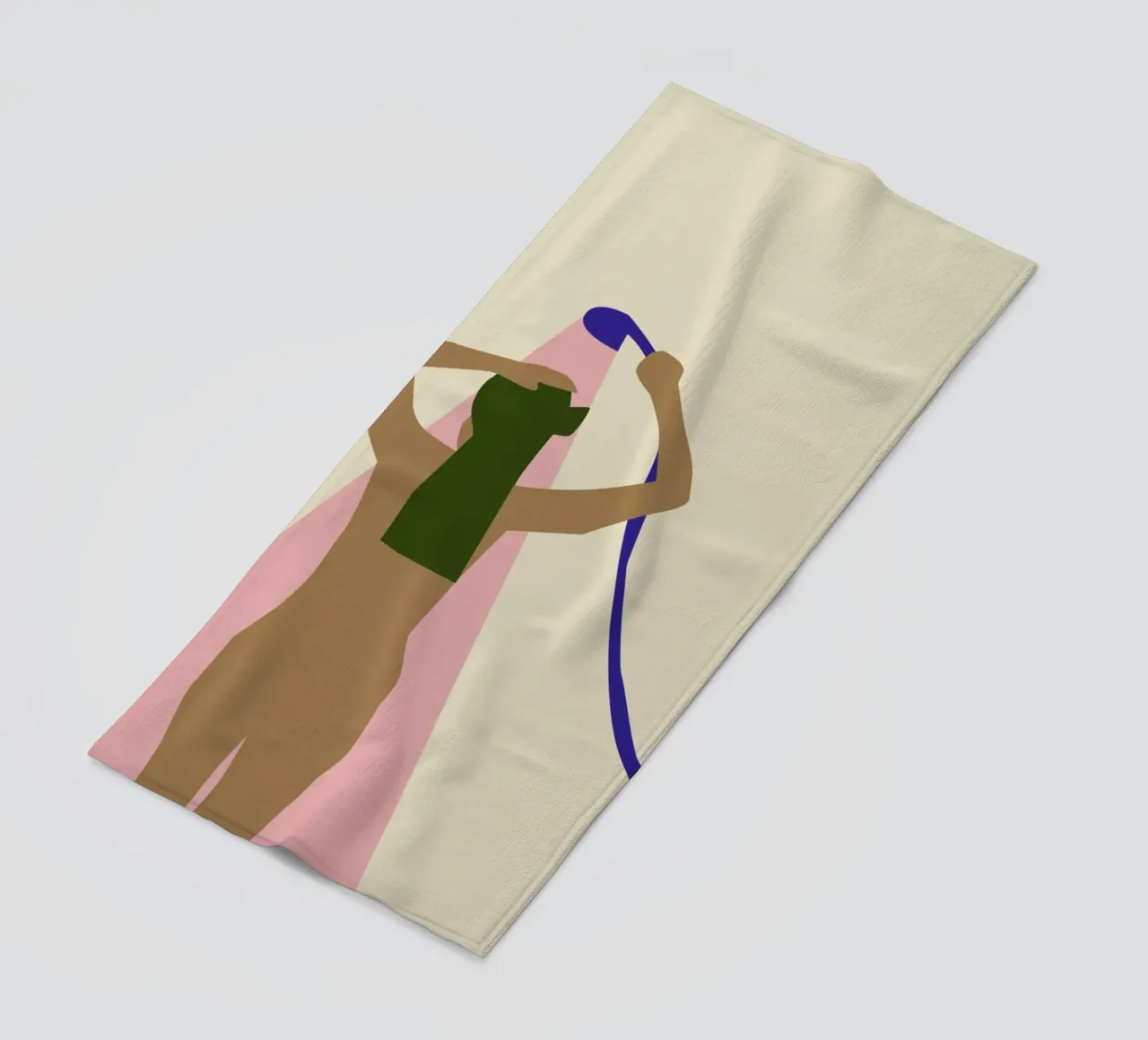 Shower telo mare da Helena Ravenne