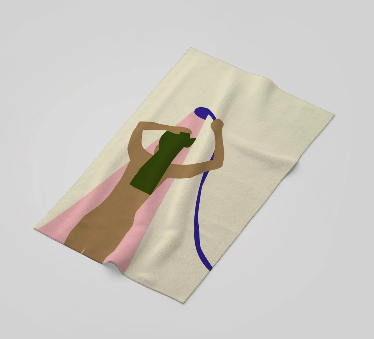 Shower telo mare da Helena Ravenne