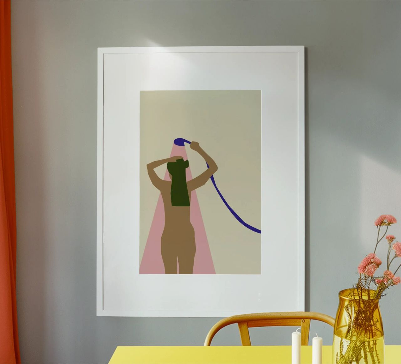 Shower Poster von Helena Ravenne