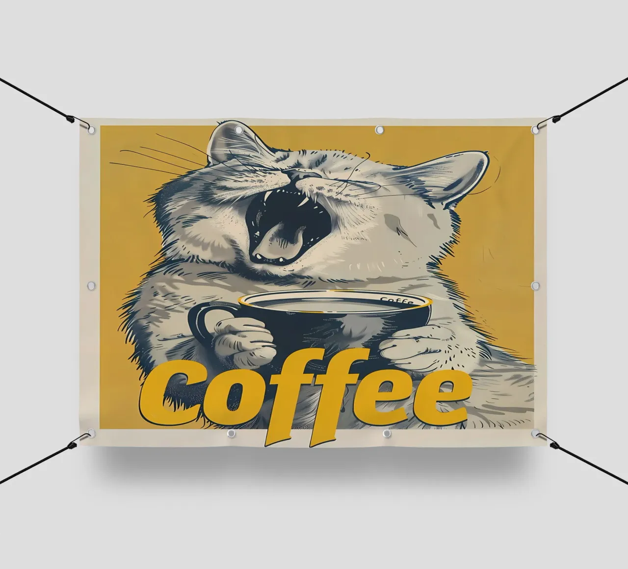 Caffè per gatti telo in pvc da Charles A Boudreau