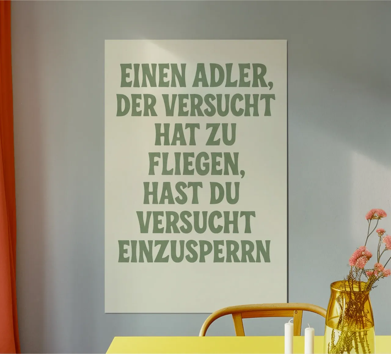 Freier Adler poster van Trash TV Quotes