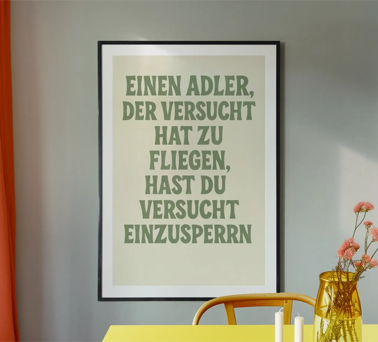 Freier Adler poster van Trash TV Quotes