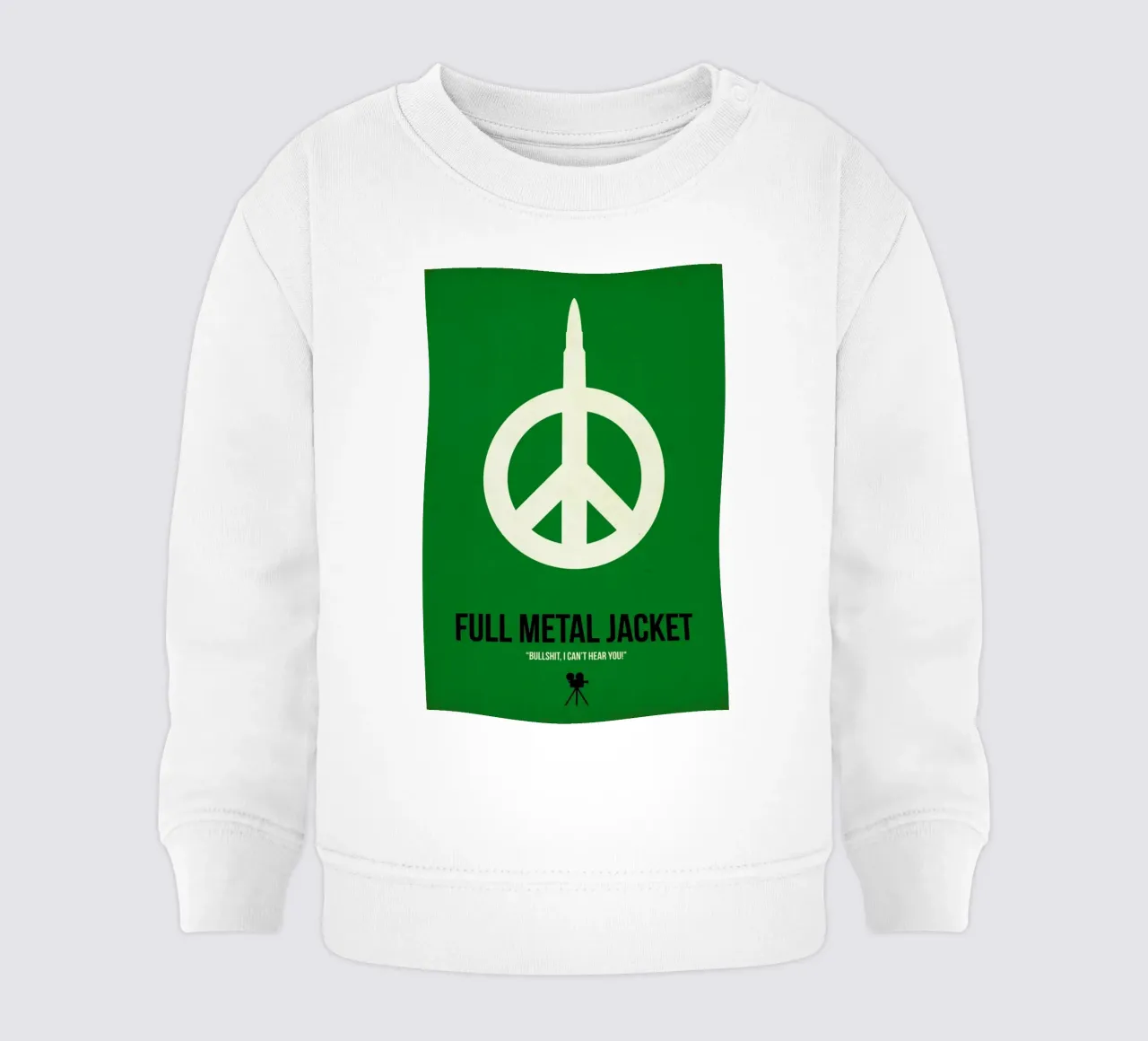 Full Metal Jacket felpa neonato da Naxart