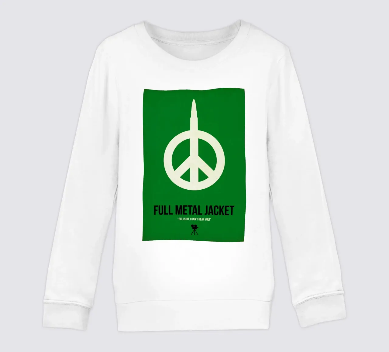 Full Metal Jacket felpa bambino da Naxart