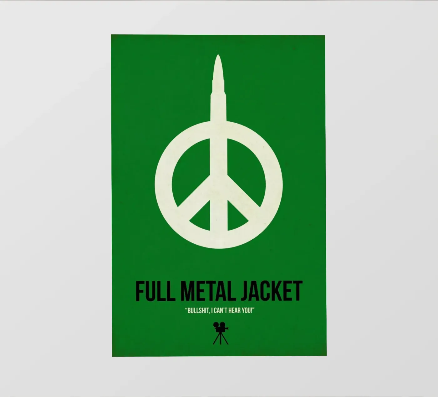 Full Metal Jacket pellicola backlit da Naxart