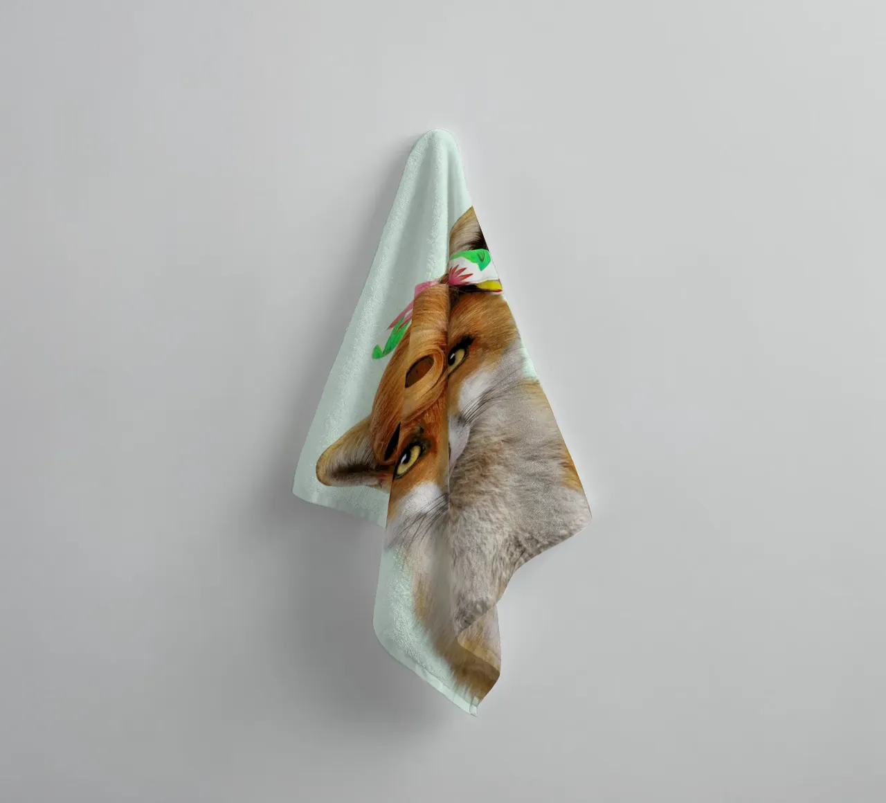 Mis Foxy asciugamano da bagno da Paul Fuentes Design