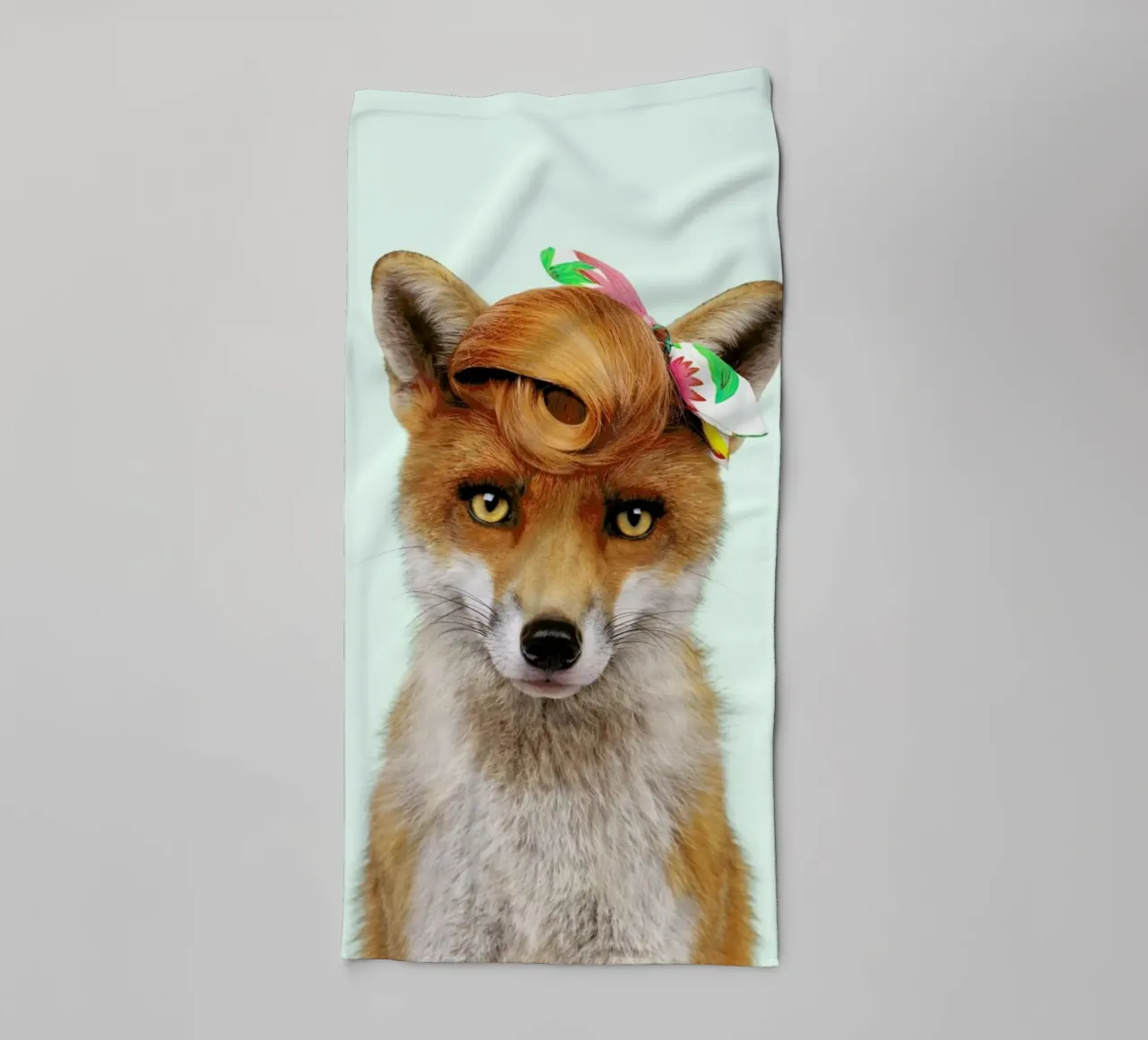 Mis Foxy asciugamano da bagno da Paul Fuentes Design