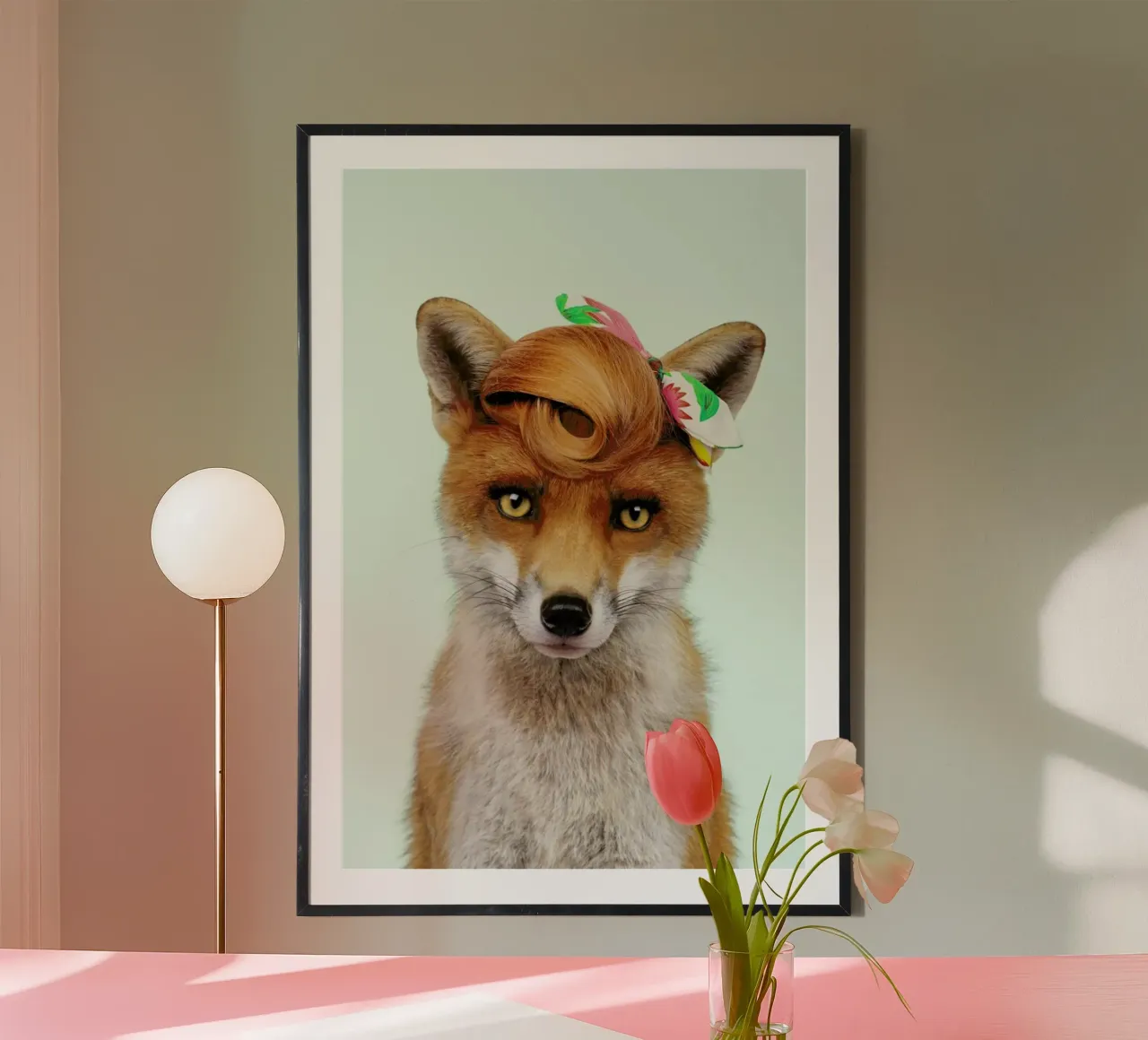 Mis Foxy carta hahnemühle da Paul Fuentes Design