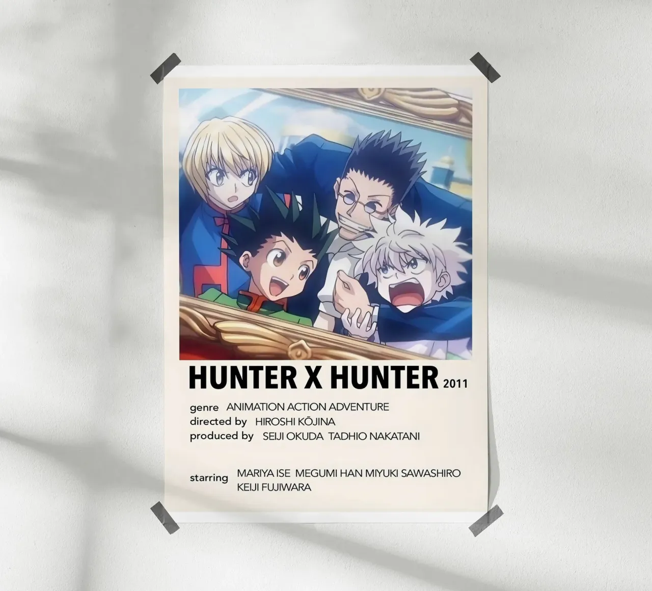 HUNTER X HUNTER 2011 carta hahnemühle da Totoya