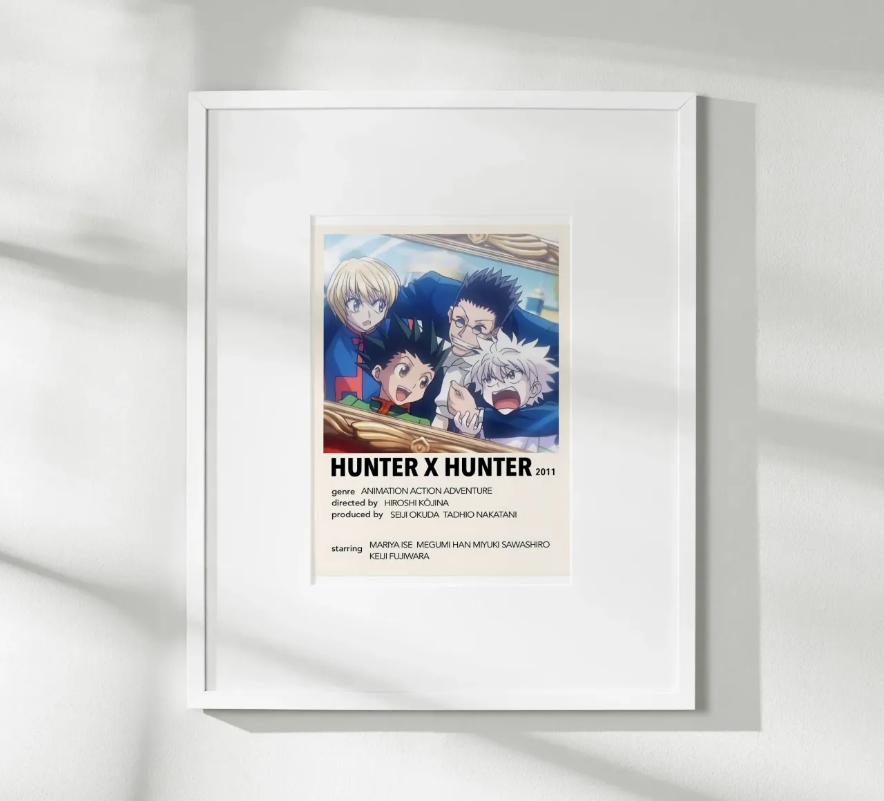 HUNTER X HUNTER 2011 carta hahnemühle da Totoya