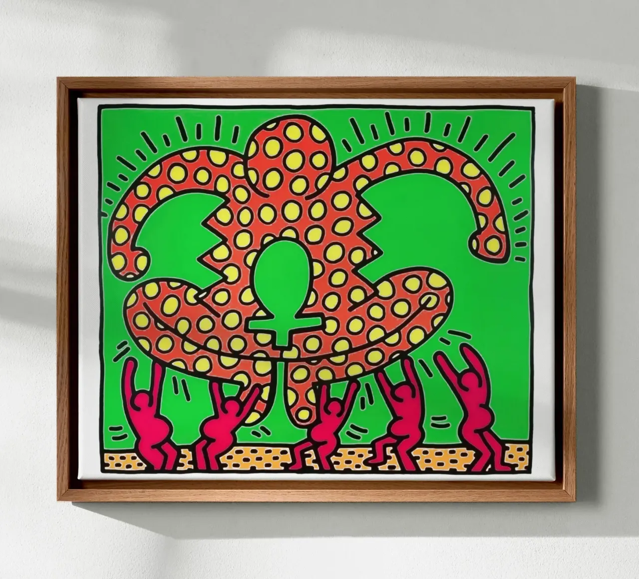 Fertility Suite 5, 1983 canvas with Floater frame by Aaronshop