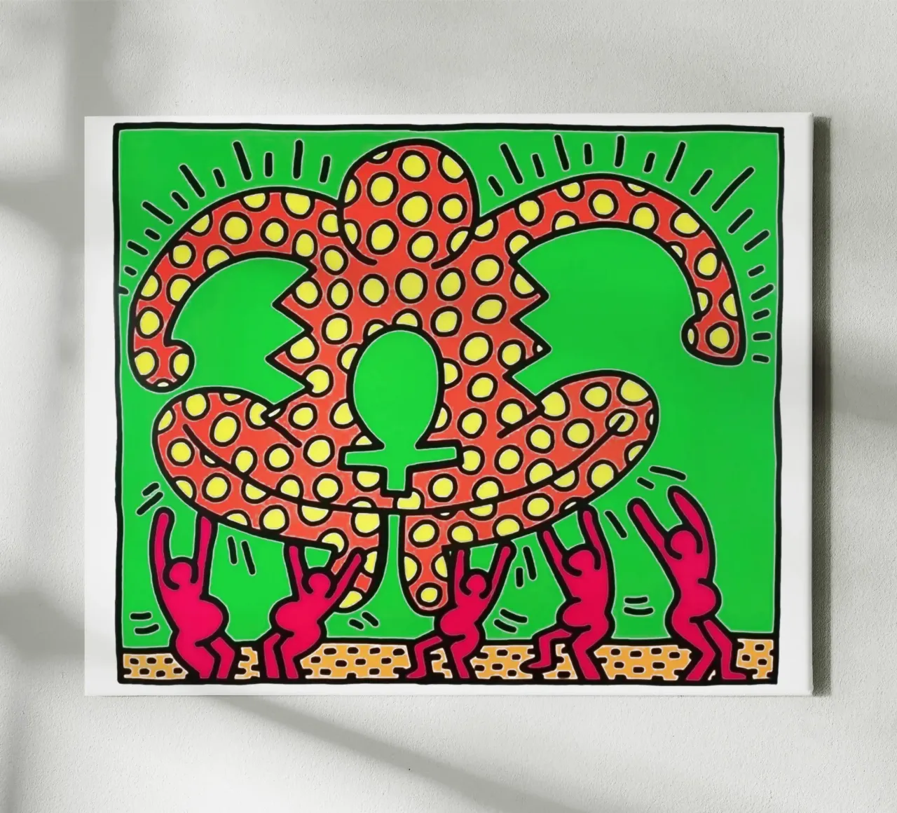 Fertility Suite 5, 1983 canvas with Floater frame by Aaronshop