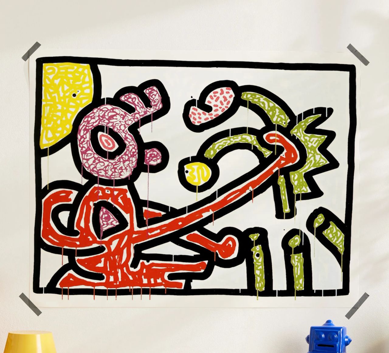 Fleurs I, 1990 poster de Aaronshop