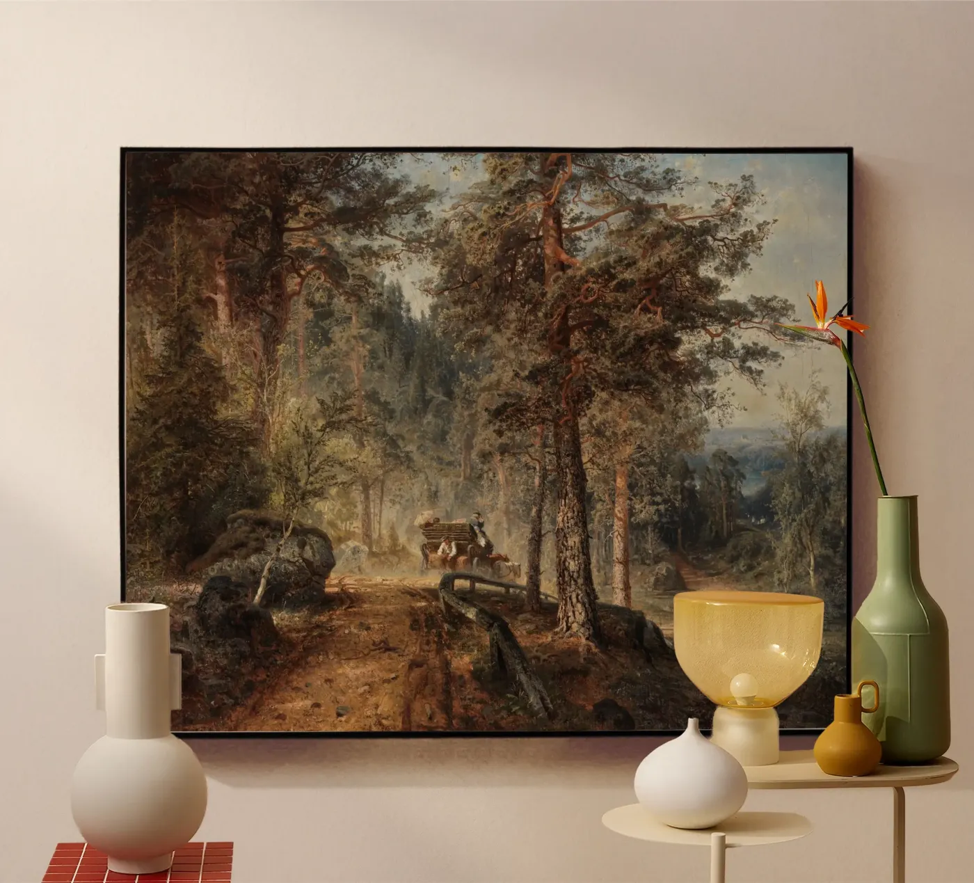 vintage landscape plexiglass da vintageshop