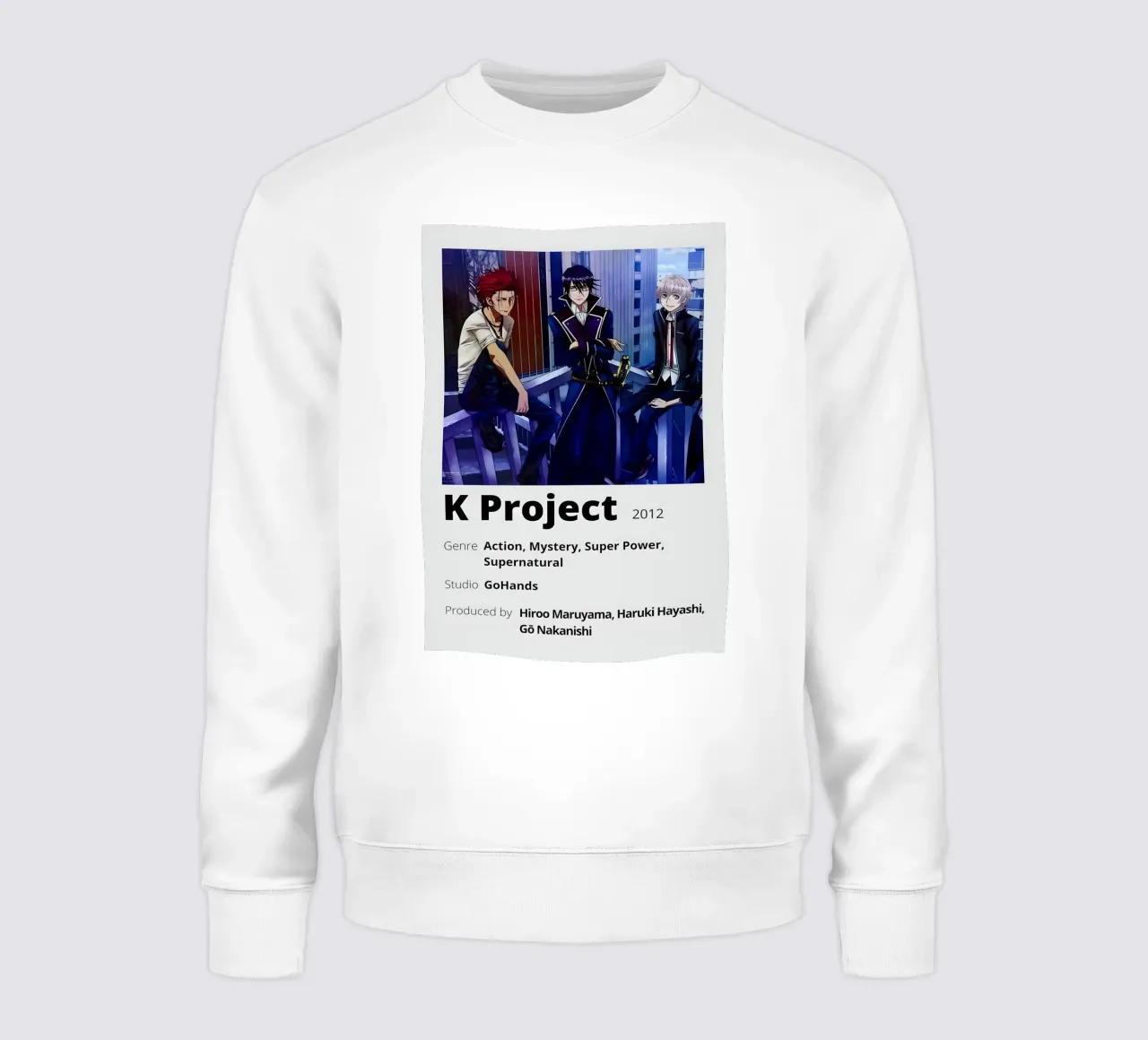 K Project  2012 sudadera de Totoya