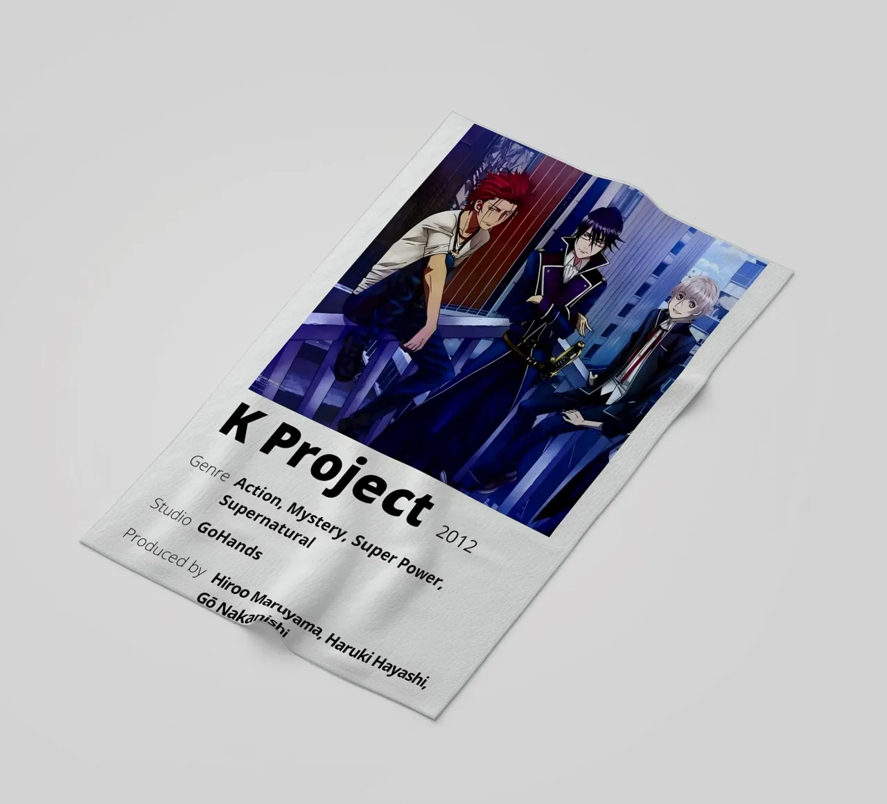 K Project  2012 telo mare da Totoya