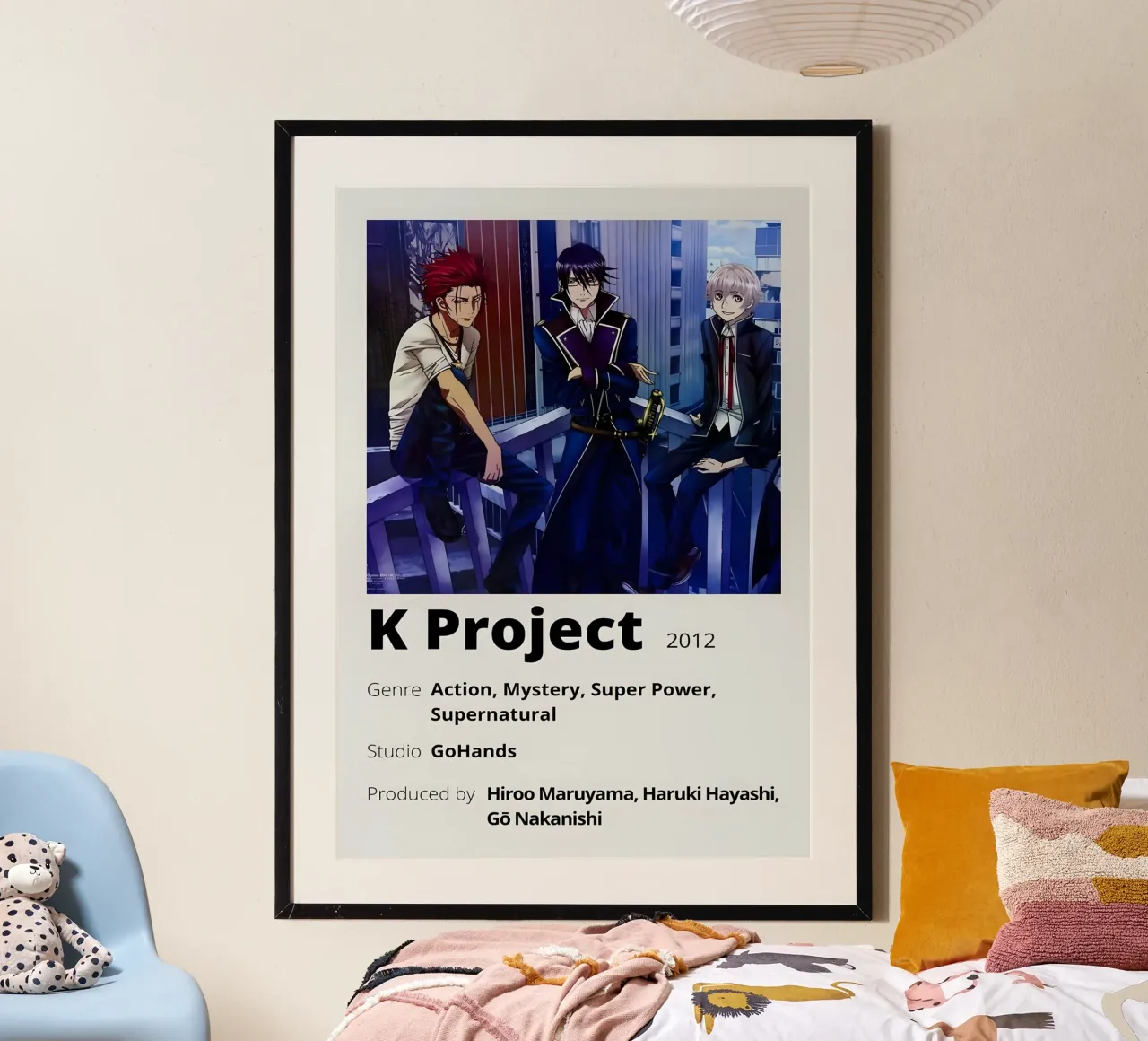 K Project  2012 poster da Totoya