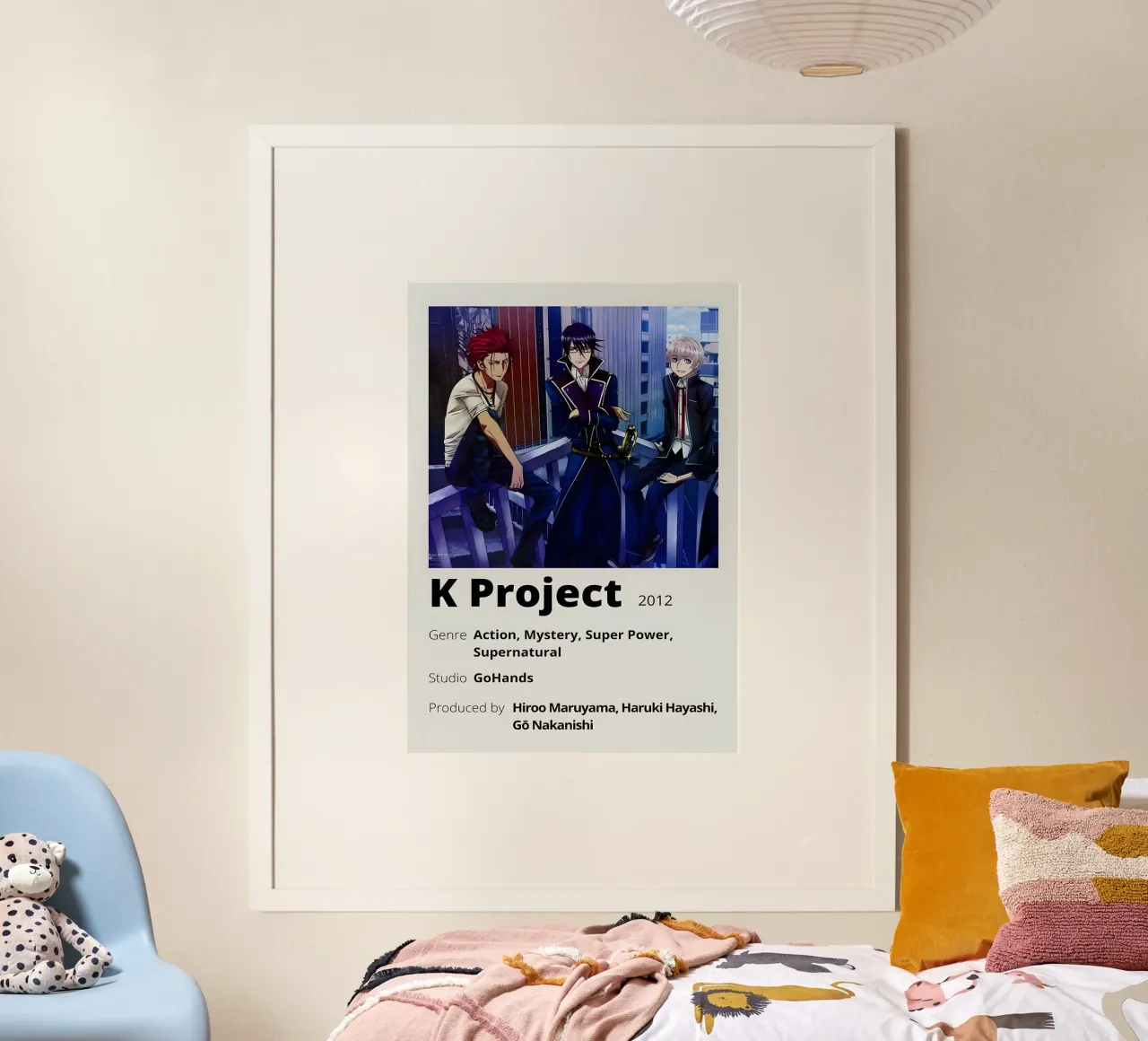 K Project  2012 poster da Totoya