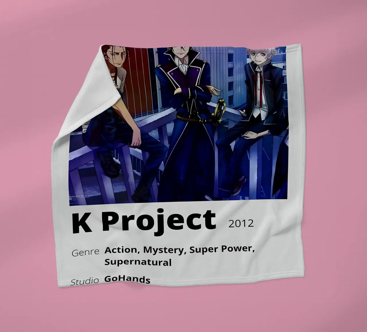 K Project  2012 coperta in pile da Totoya