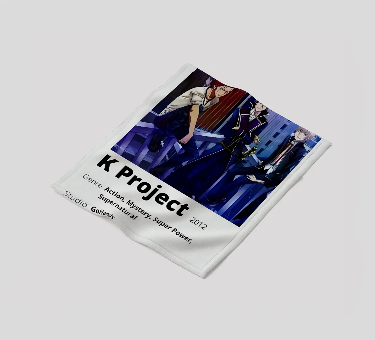 K Project  2012 coperta in pile da Totoya