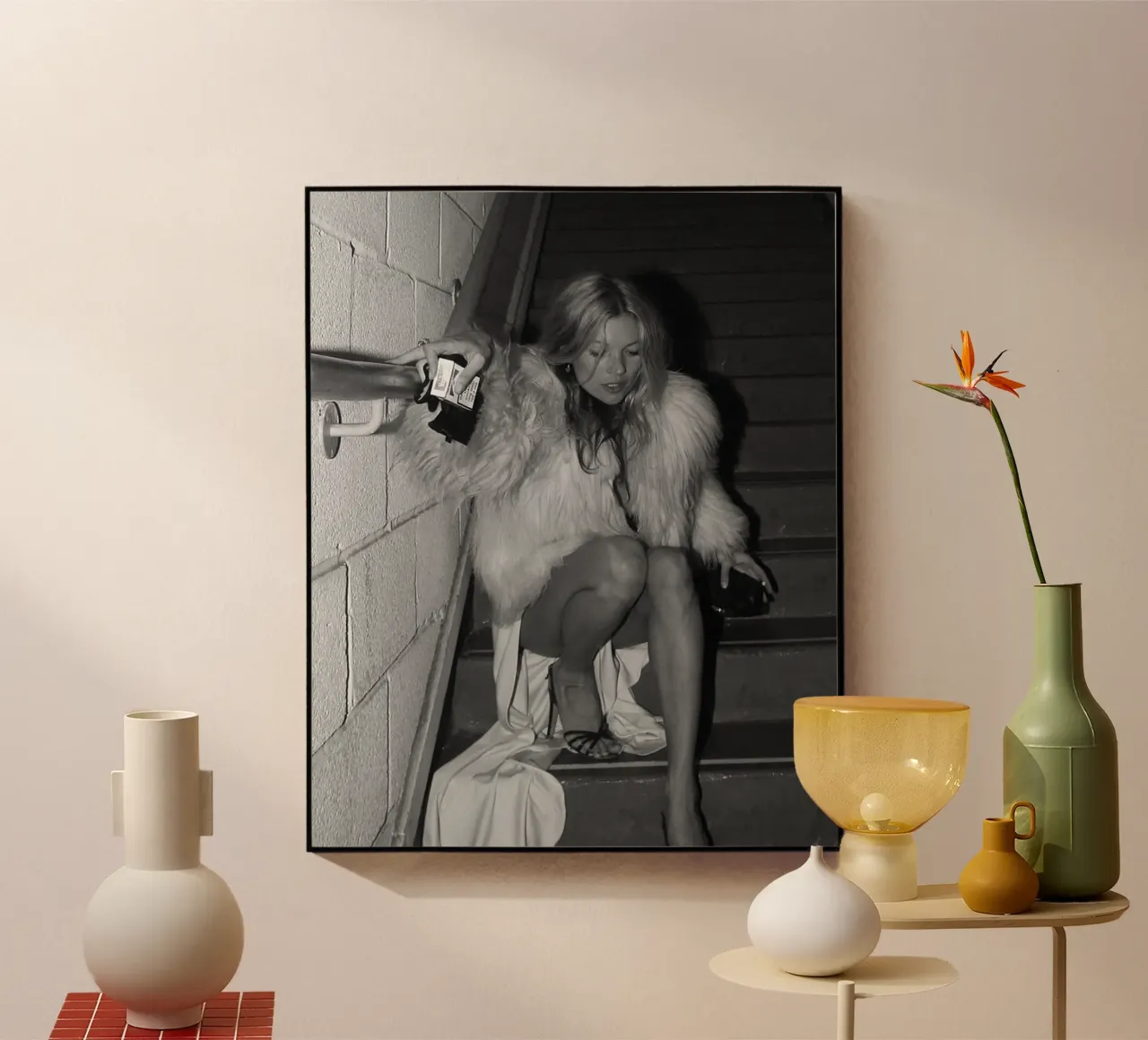 Sedersi sulle scale plexiglass da Alex happy shop