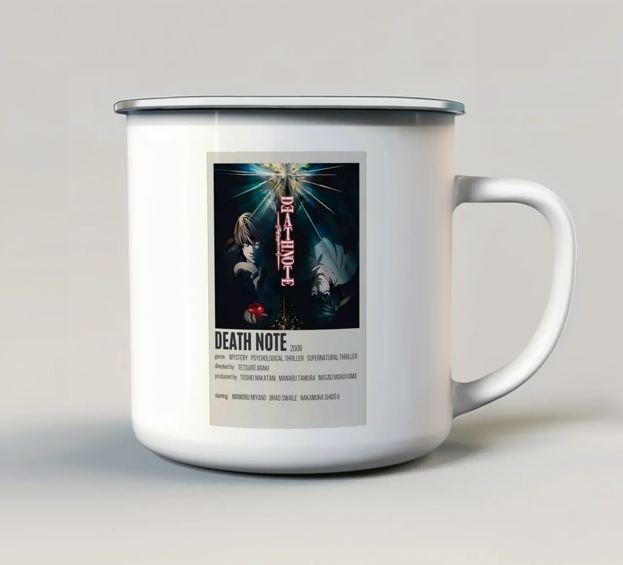 DEATH NOTE  2006 tazza in smalto da Totoya