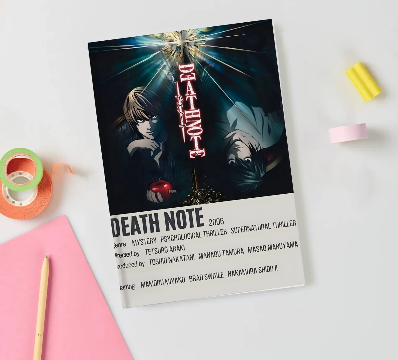 DEATH NOTE  2006 notebook by Totoya