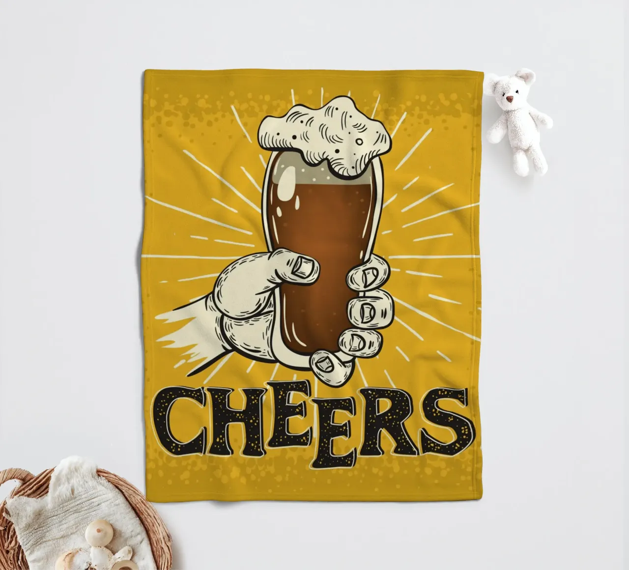 Prost! Fleecedecke von Danielshop