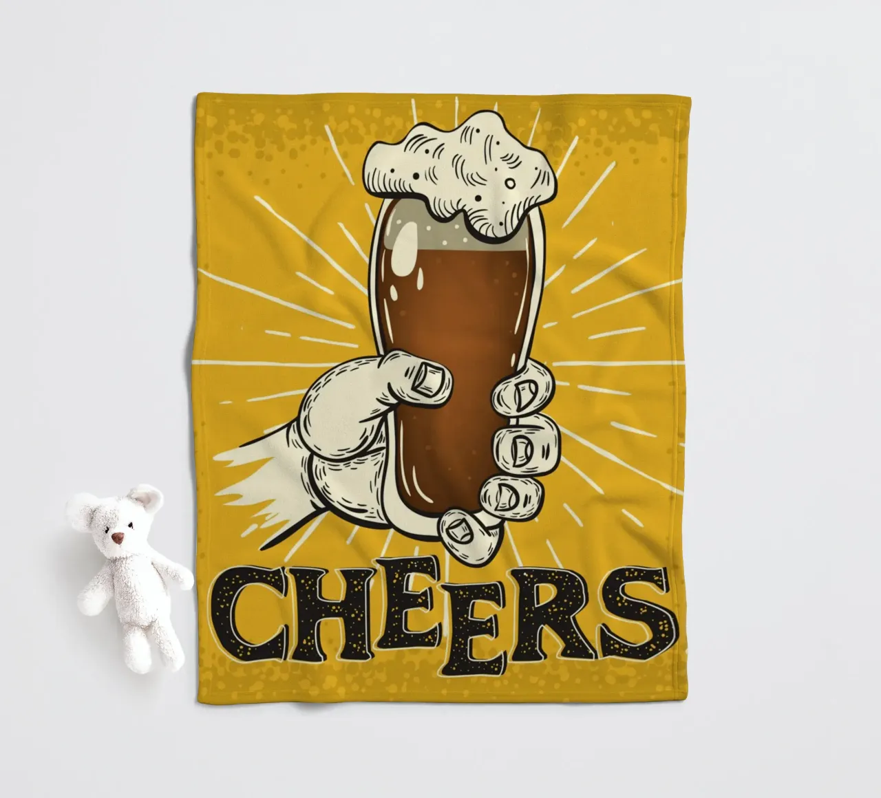 Prost! Fleecedecke von Danielshop