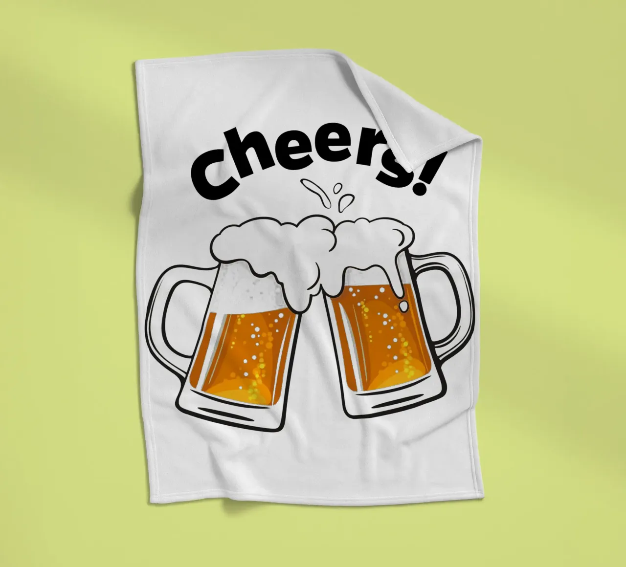cheers fleece blanket by Danielshop