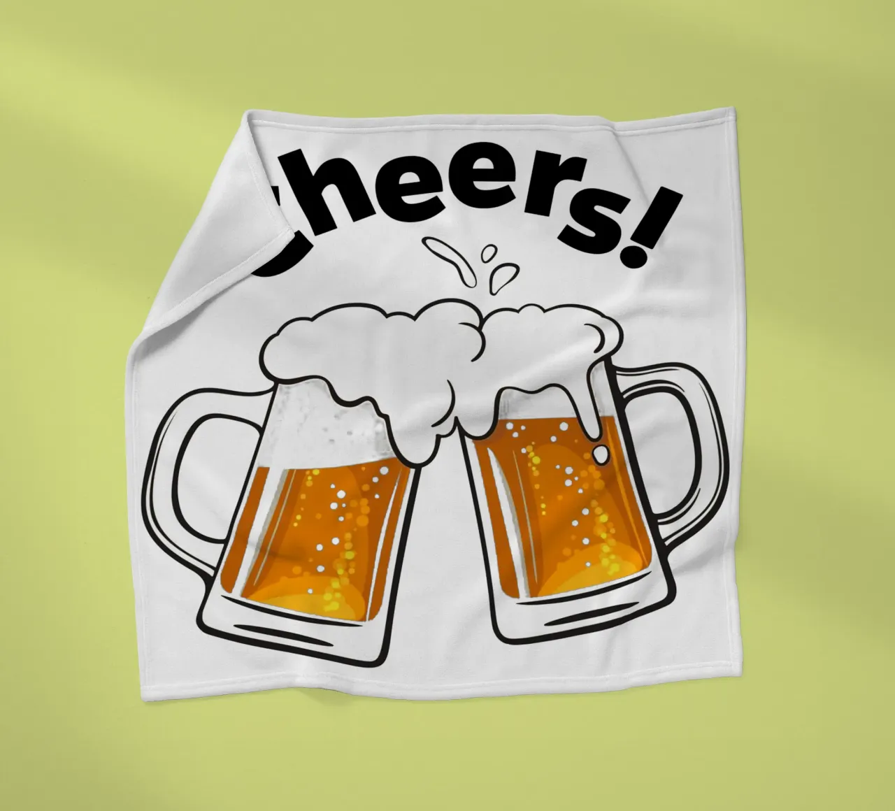 cheers fleece blanket by Danielshop