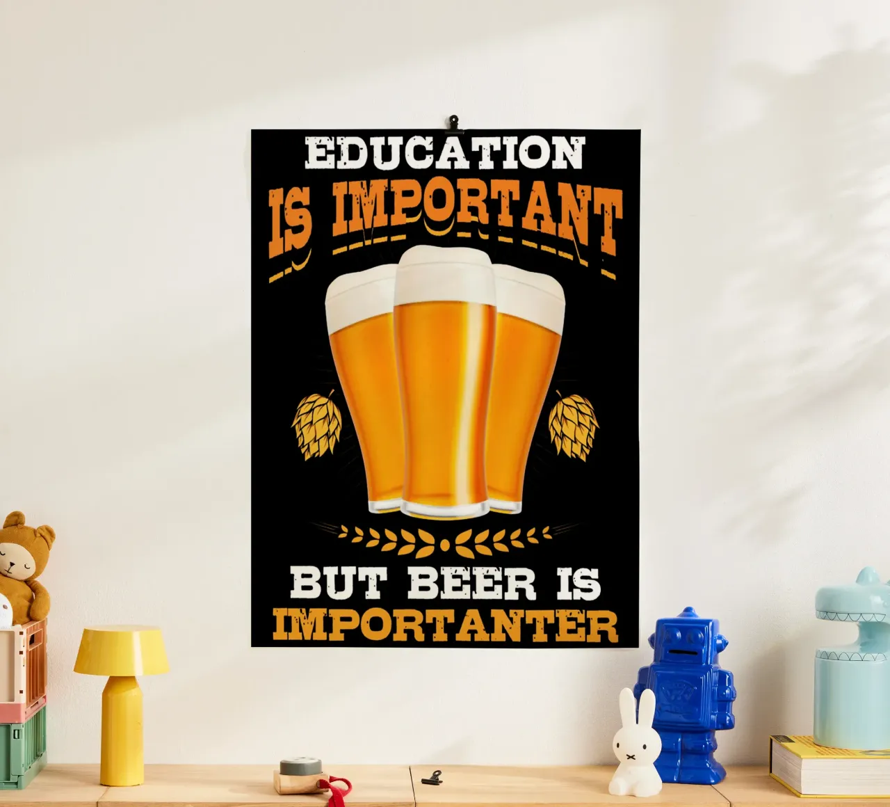 l'educazione è importante poster da Danielshop
