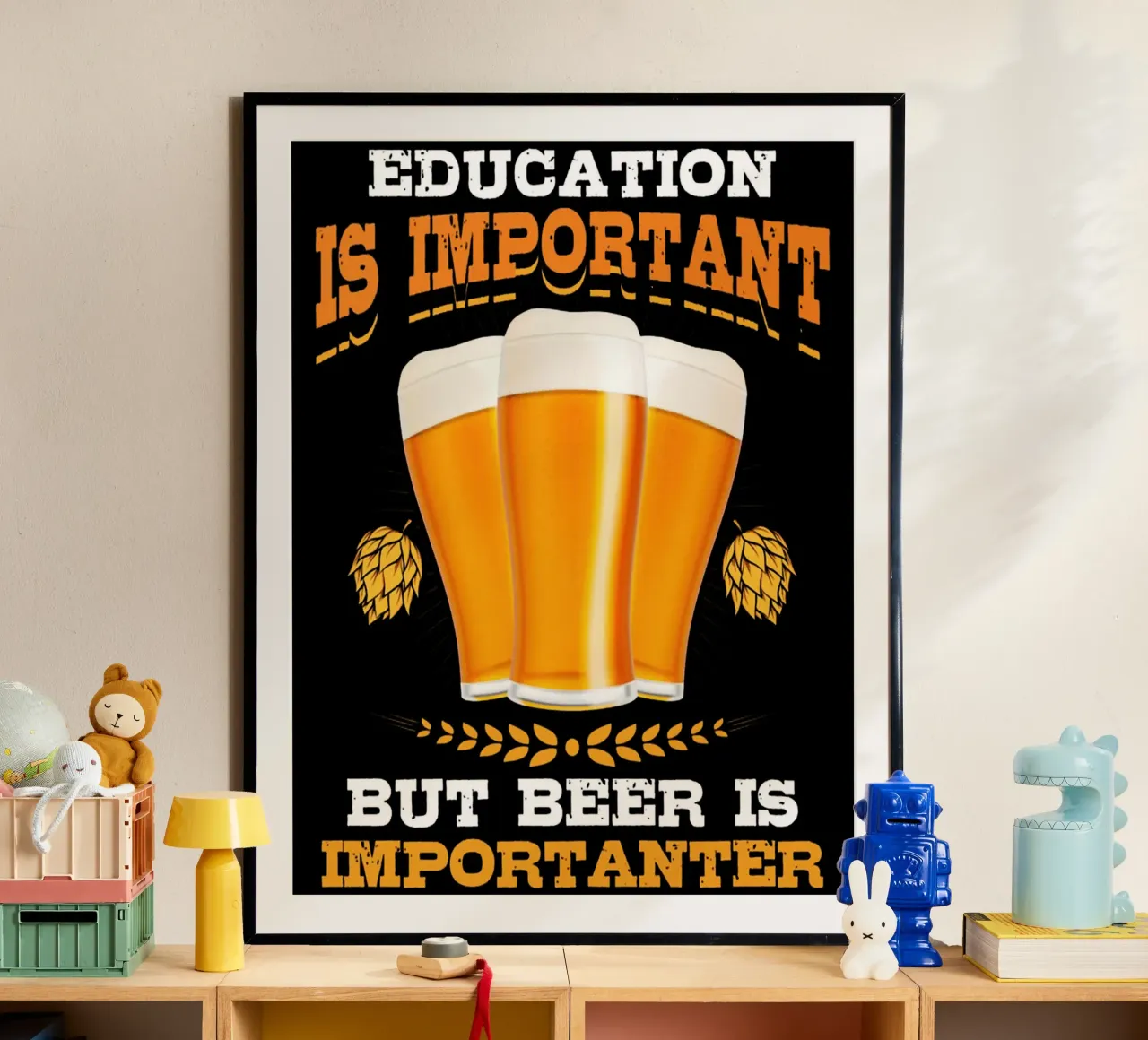 l'educazione è importante poster da Danielshop