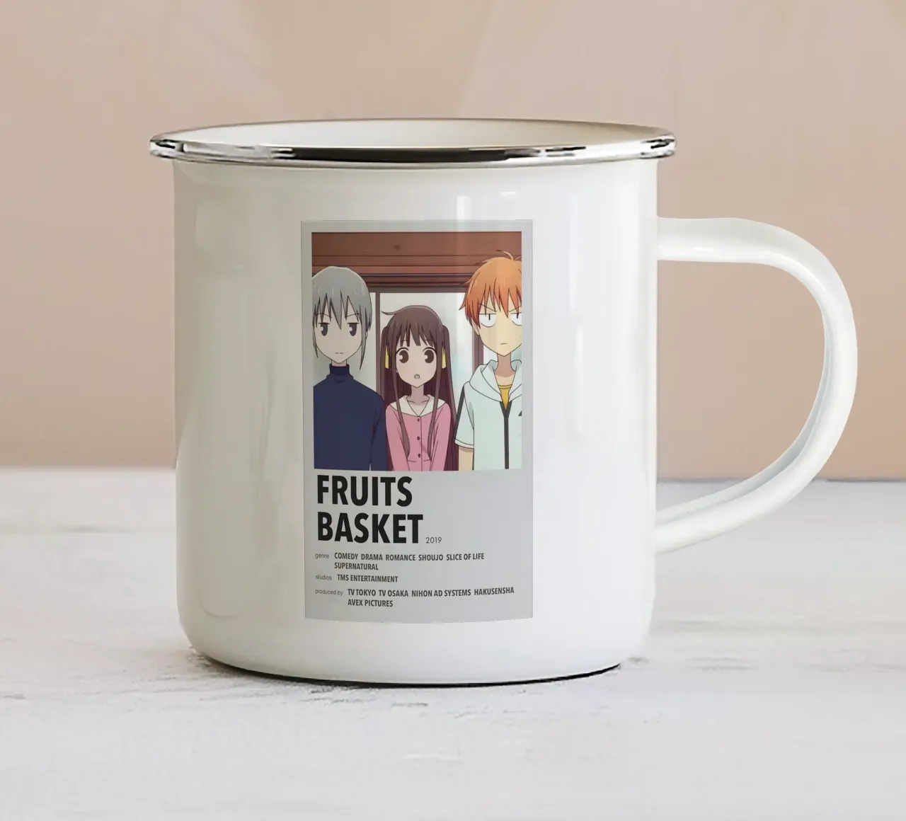 FRUITS BASKET  2016 tazza in smalto da Totoya