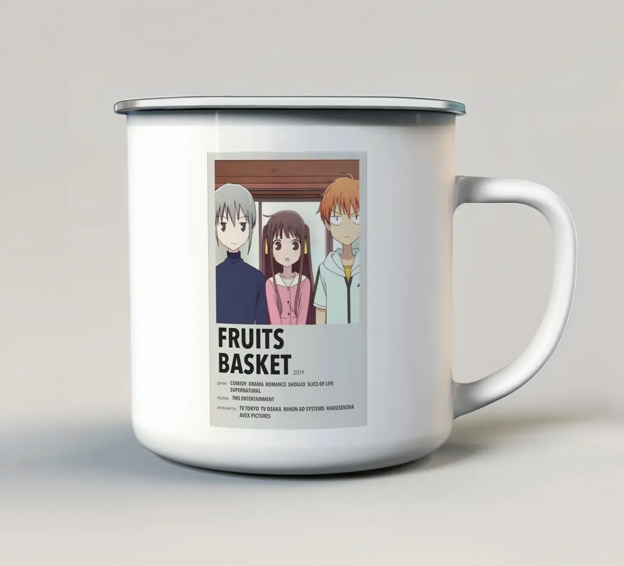FRUITS BASKET  2016 tazza in smalto da Totoya
