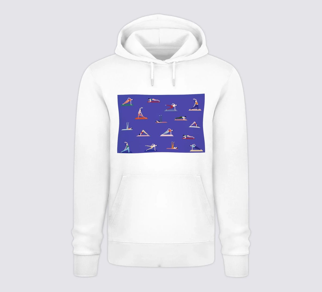 Yoga Girls Hoodie von Helena Ravenne