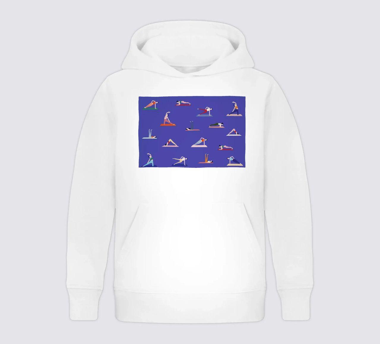 Yoga Girls Kinder Hoodie von Helena Ravenne