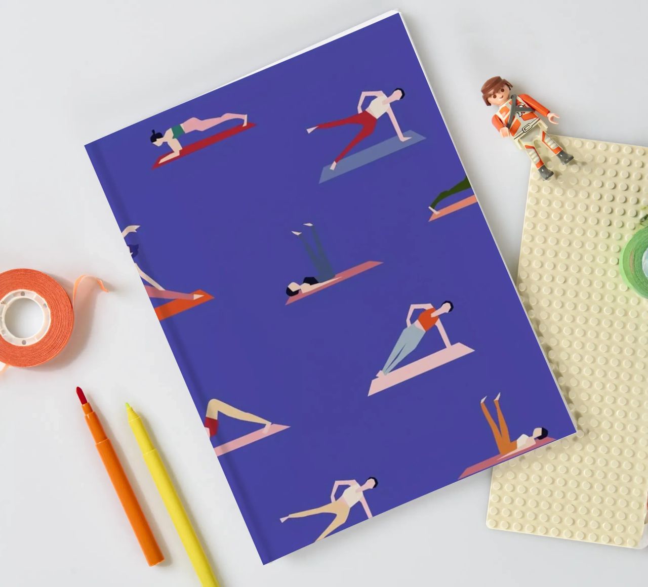 Yoga Girls Notizbuch von Helena Ravenne