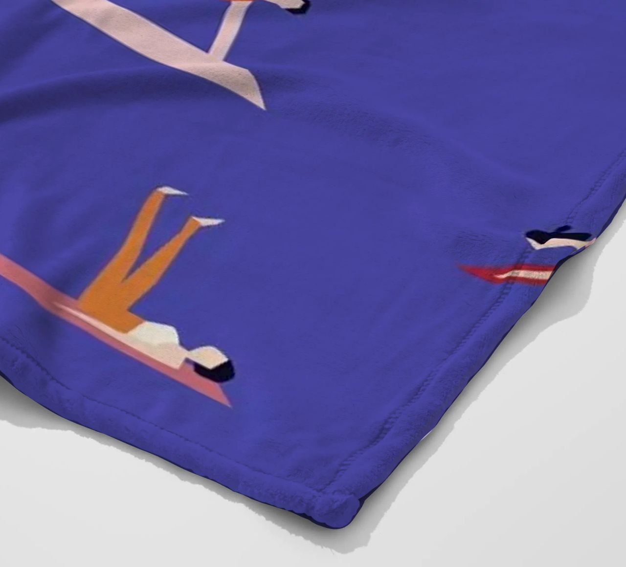 Yoga Girls Fleecedecke von Helena Ravenne