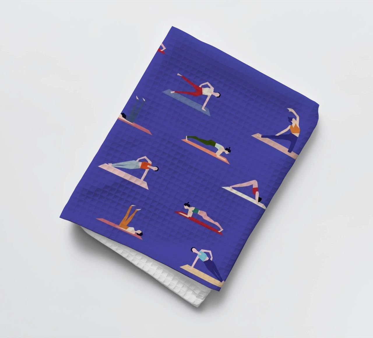 Yoga Girls Geschirrtuch von Helena Ravenne
