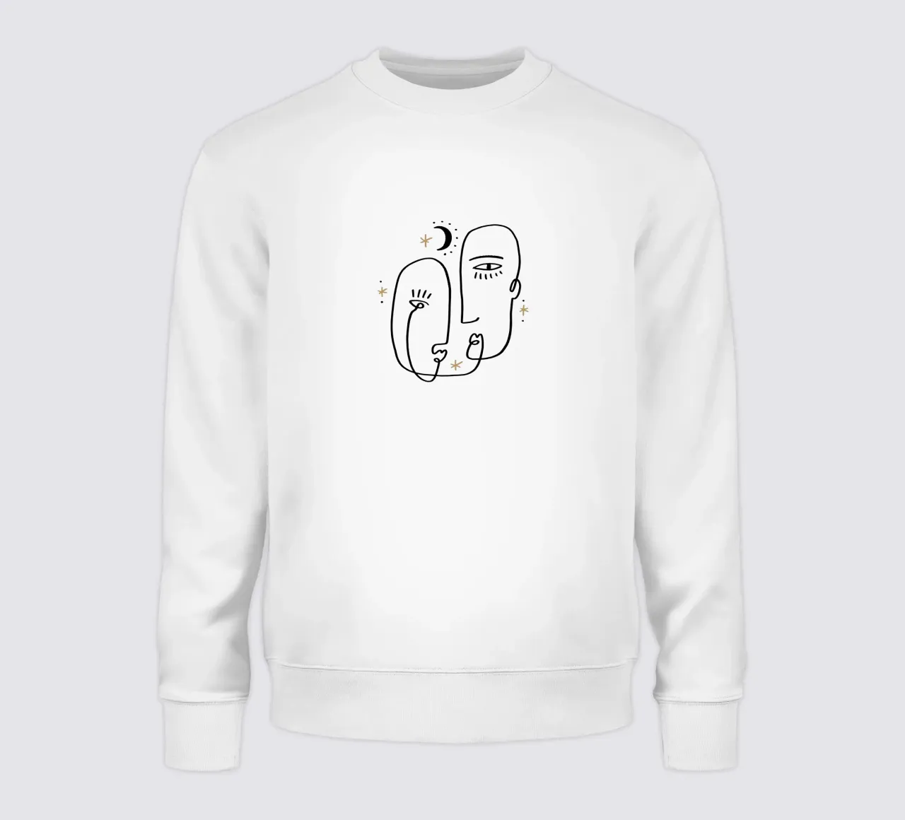 Two Souls No 01 (Without Background) felpa da treechild