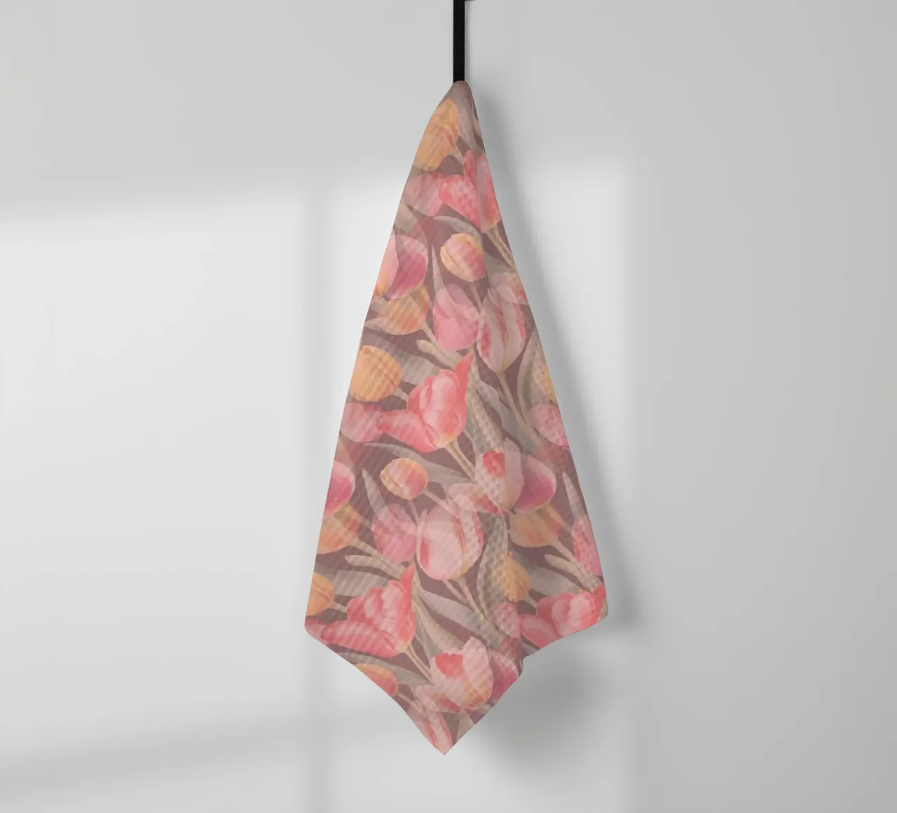 Tulipani rossi canovaccio da cucina da SilverPegasus