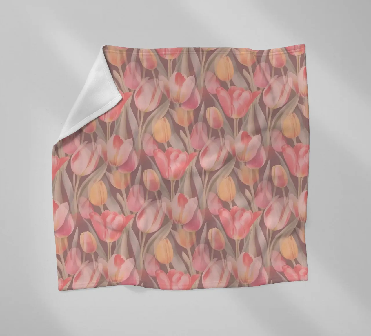 Tulipani rossi coperta in pile da SilverPegasus