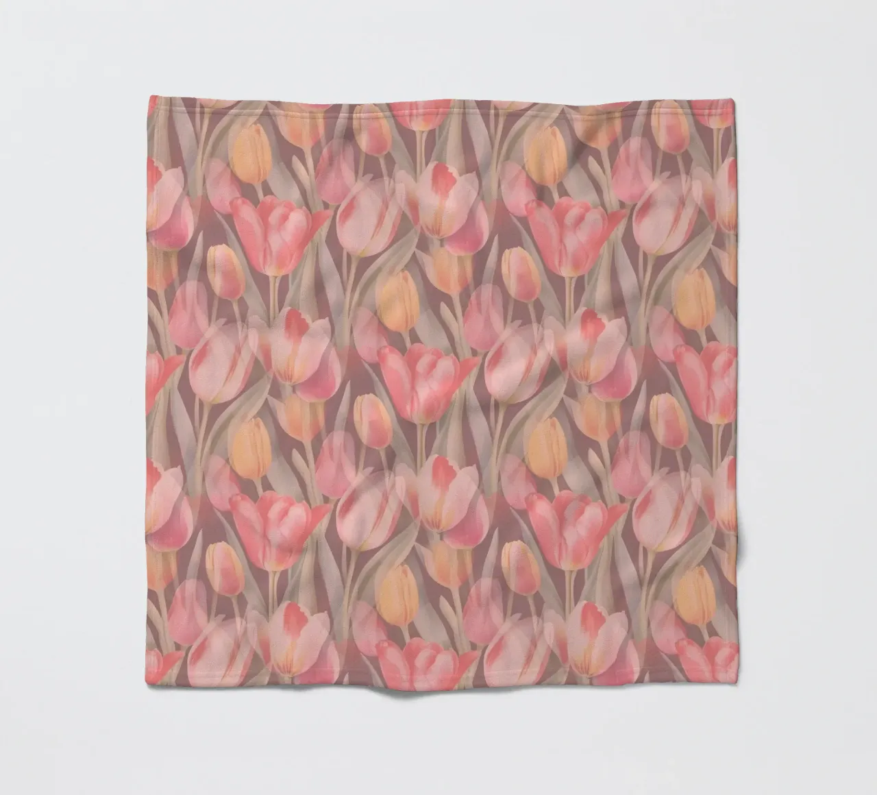 Tulipani rossi coperta in pile da SilverPegasus